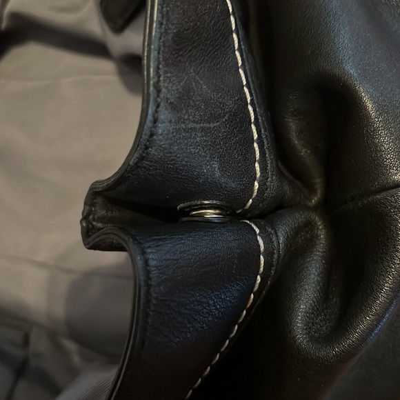 COACH Black Satchel Authentic - Picture 13 of 16